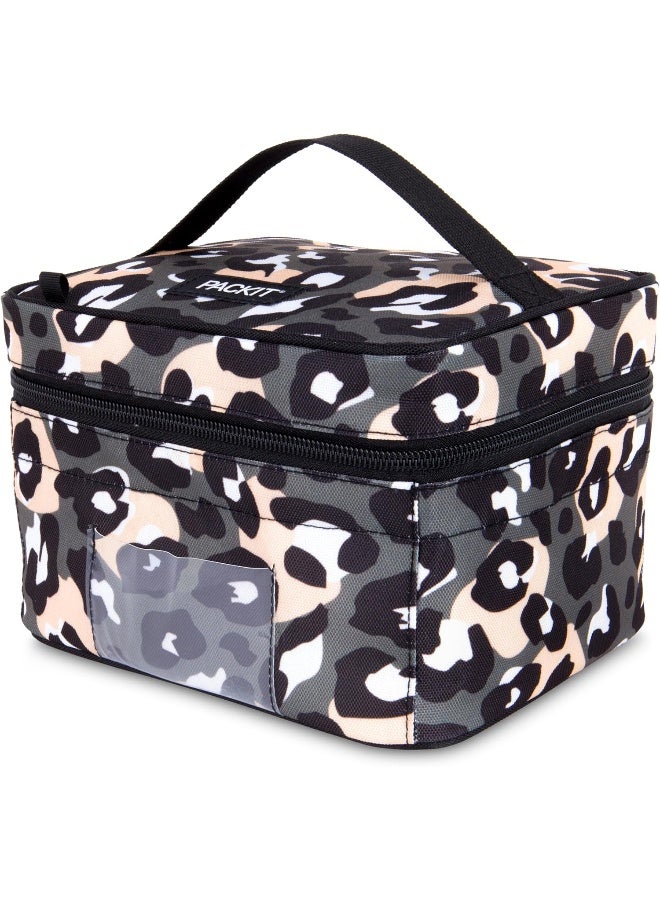PackIt Freezable Breastmilk & Formula Cooler, Wild Leopard Gray - Image 2