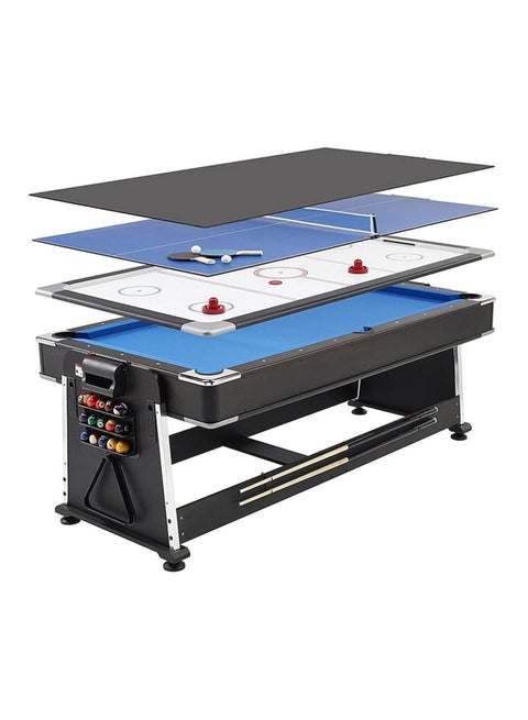 Multi Game Table 3in1 Multi Game Table,Games with Billiards, Table Tennis, Hockey Table 7ft