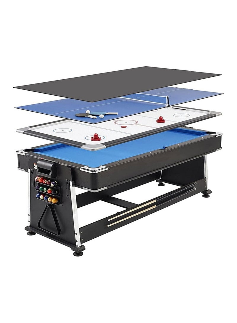 Multi Game Table 3in1 Multi Game Table,Games with Billiards, Table Tennis, Hockey Table 7ft