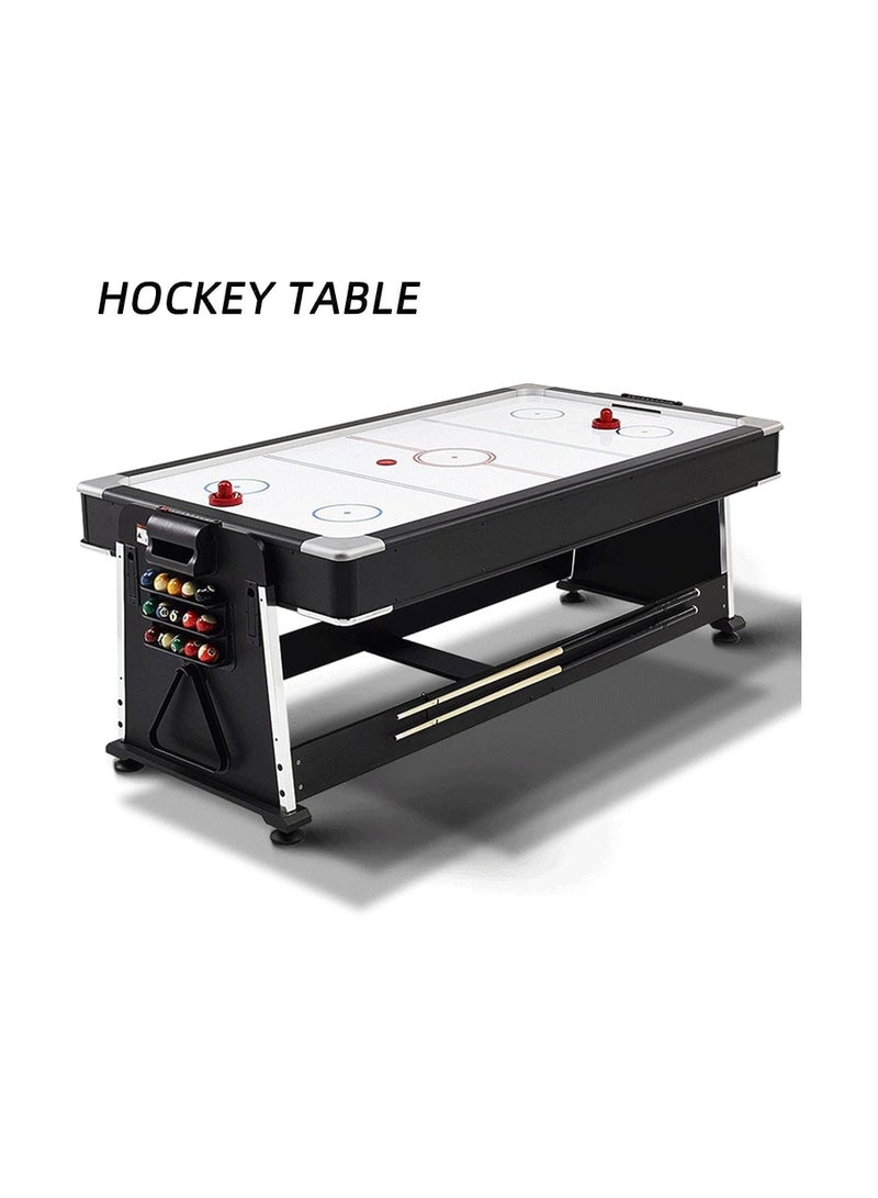 Multi Game Table 3in1 Multi Game Table,Games with Billiards, Table Tennis, Hockey Table 7ft