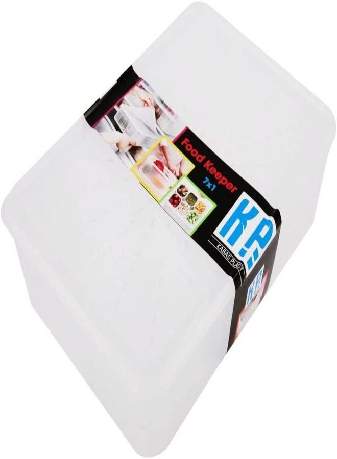 Fridge Food Container 7 * 1  - Image 1