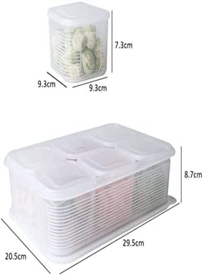 Fridge Food Container 7 * 1  - Image 5