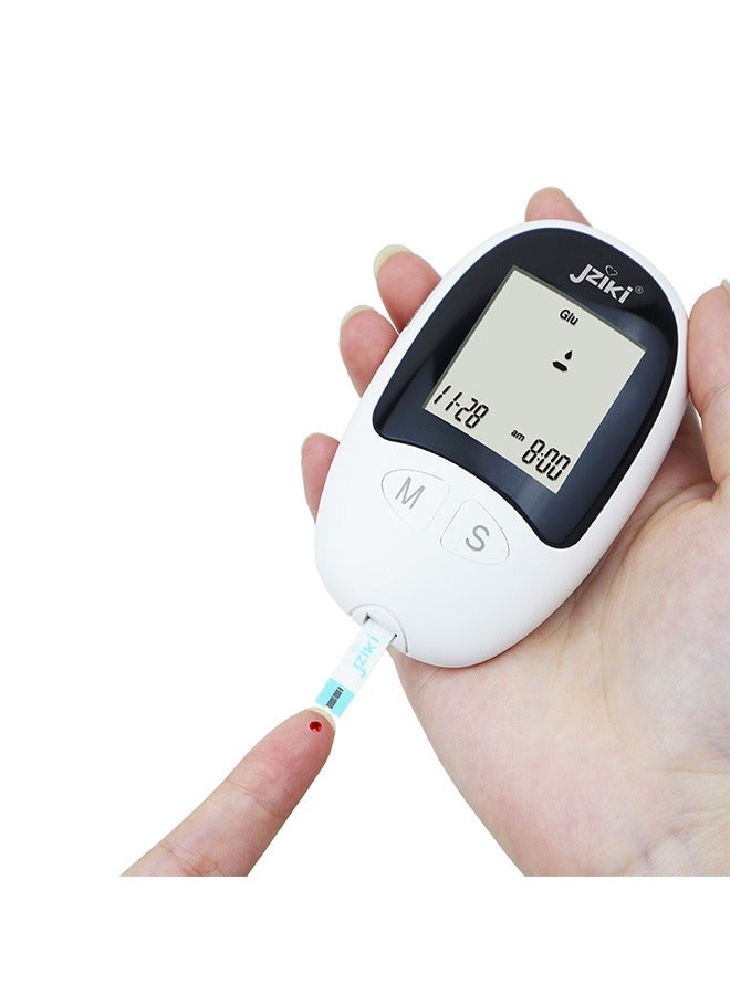 JZIKI Safe-Accu Blood Glucose Meter with Full Kit and Test Strips  - Image 2