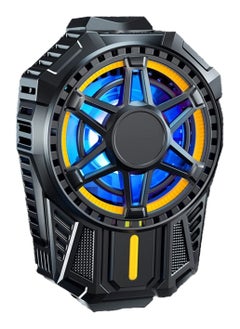 JUST STAR gaming mobile phone cooling fan, silent radiator, large area, intelligent temperature control fan
