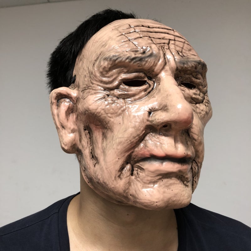 Full-face Halloween horror PVC plastic mask - Image 4