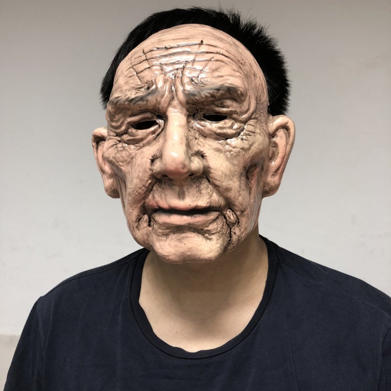 Full-face Halloween horror PVC plastic mask - Image 2