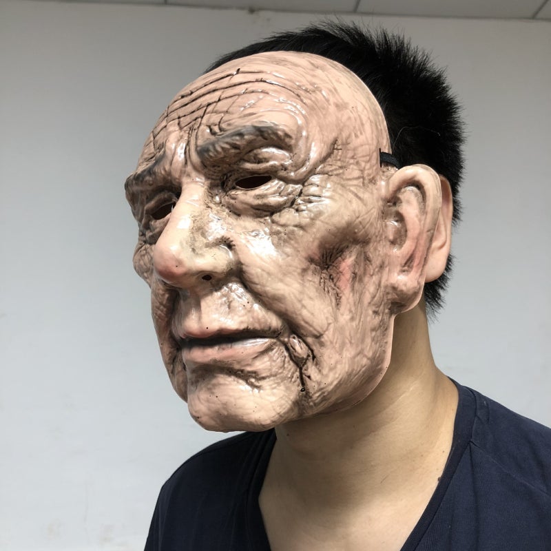 Full-face Halloween horror PVC plastic mask - Image 3