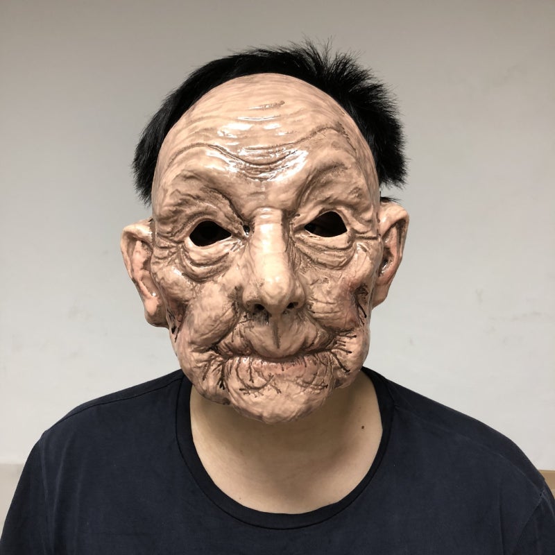Full-face Halloween horror PVC plastic mask - Image 5