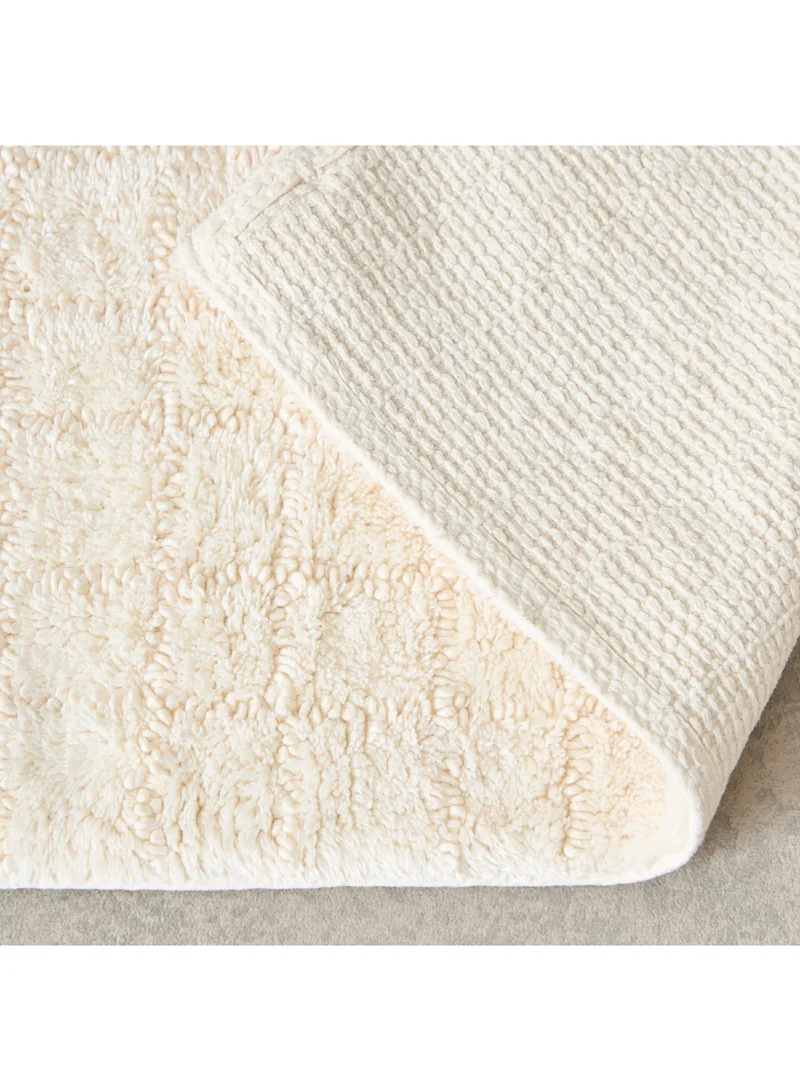 Home Box Ever Eco 2-Piece Cotton Viscose Bathmat Set 80 x 50 cm