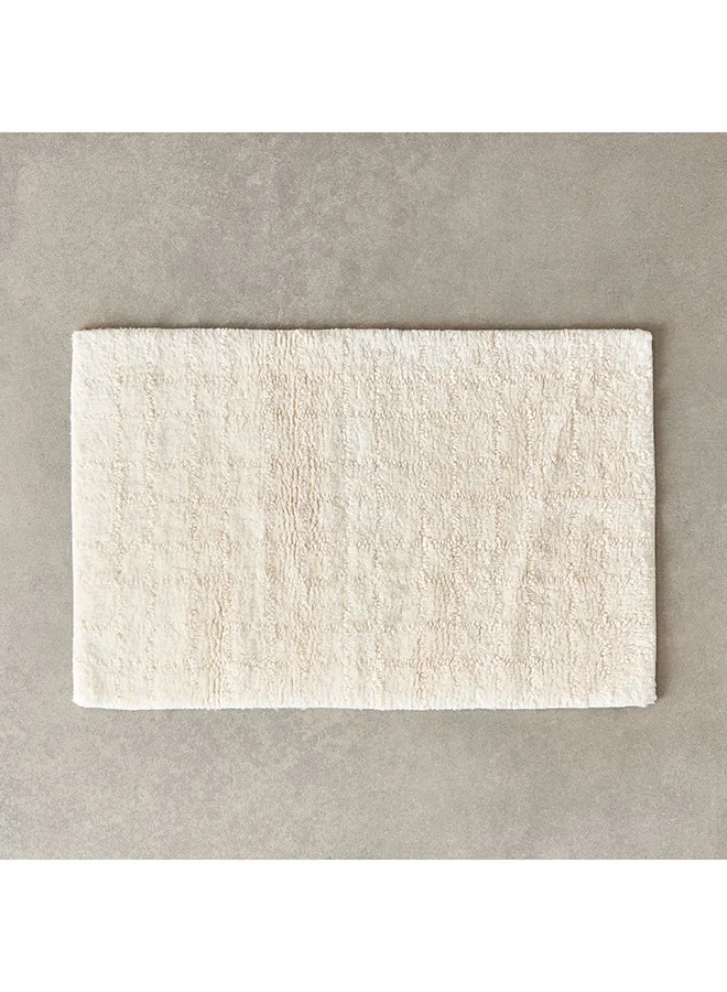 Home Box Ever Eco 2-Piece Cotton Viscose Bathmat Set 80 x 50 cm