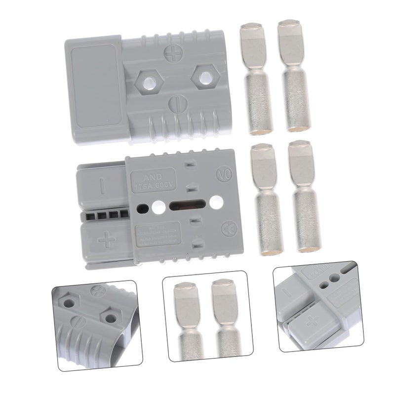 2 Pcs Plug Connector For Electric Forklift Car Charging Socket Durable Design Strong Conductivity Sightseeing Car Bicycle - Image 3