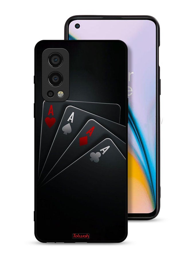 Tolwak OnePlus Nord 2 5G Protective Case Cover Cards A  - Image 1