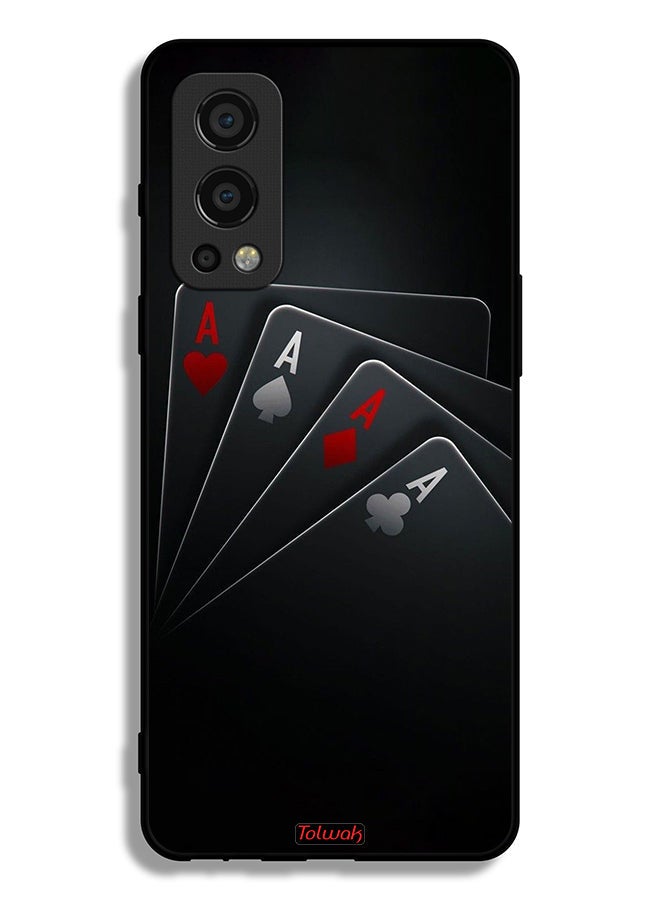Tolwak OnePlus Nord 2 5G Protective Case Cover Cards A  - Image 2