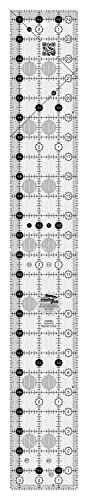 Creative Grids Quilt Ruler 3-1/2in x 24-1/2in Rectangle – CGR324 – Made in USA, Non-Slip Grip Acrylic Quilting, Sewing, Crafting, Patchwork Ruler for Measuring & Cutting Fabric - Image 1