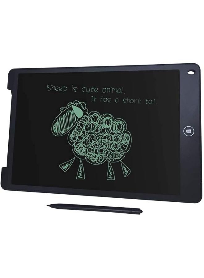 LCD Writing Tablet 12 Inch Handwritten Pen Intelligent Paper, Suitable for Family, School, Office, Children and Adults Writing Board, Lock Erase Button,Electronic Writing Doodle Pad Digital Drawing - Image 2
