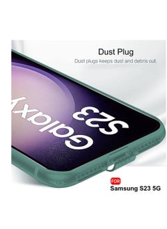 glassology Galaxy S23 Silicone Clear Case Ultra Slim & Protective Design with Superior Camera Protection Bump Back Cover Case  - Image 2