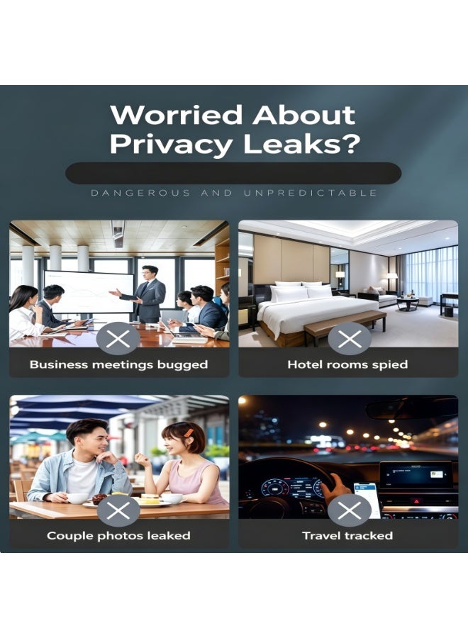 SHENGHUI K18S detector hotel anti-take-photo and anti-eavesdropping anti-listening camera detector GPS anti-positioning detector - Image 4
