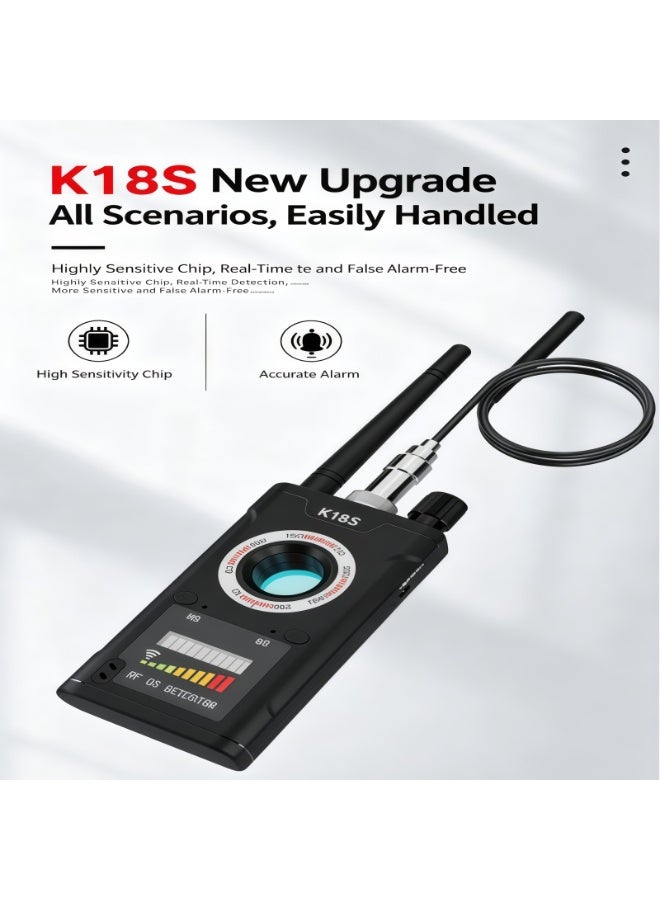 SHENGHUI K18S detector hotel anti-take-photo and anti-eavesdropping anti-listening camera detector GPS anti-positioning detector - Image 5