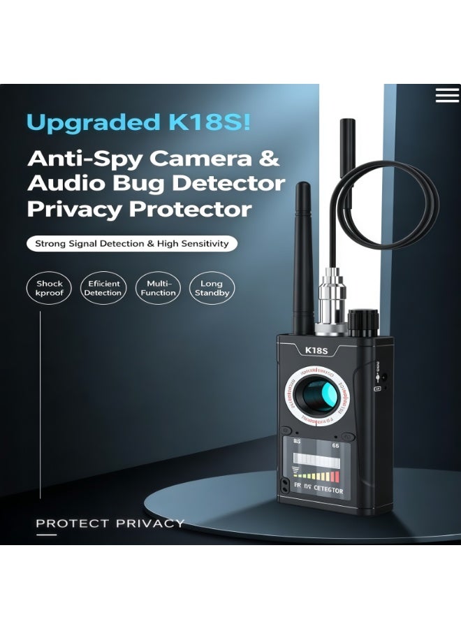 SHENGHUI K18S detector hotel anti-take-photo and anti-eavesdropping anti-listening camera detector GPS anti-positioning detector - Image 3
