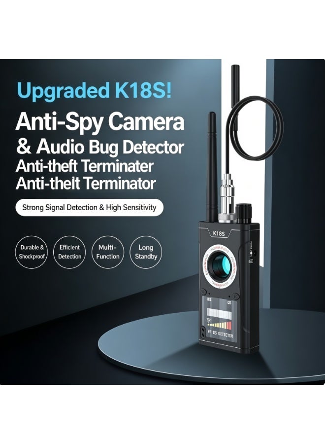 SHENGHUI K18S detector hotel anti-take-photo and anti-eavesdropping anti-listening camera detector GPS anti-positioning detector - Image 1
