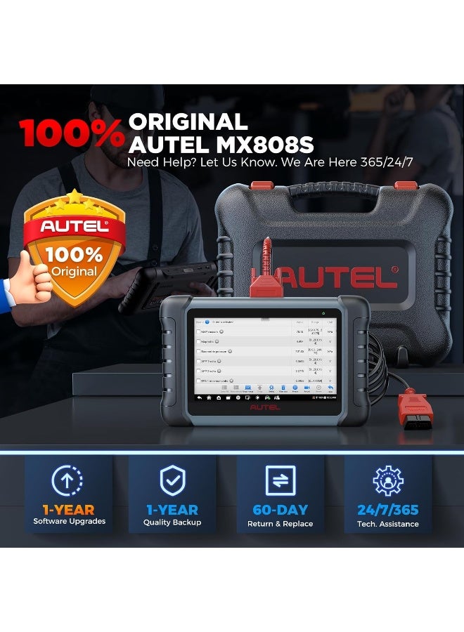 Autel ماسح أوتيل 2024 ماكسي تشيك MX808S - Image 3