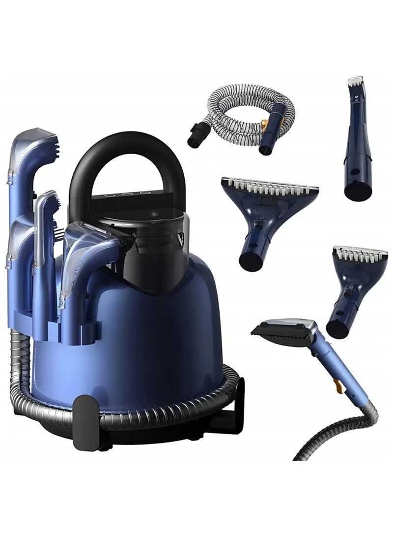Denx Multi-Use Smart Vacuum Cleaner DX250 – Cordless 24V, 900W Wet & Dry Cleaner, 1.4L Capacity, Activated Carbon Filter, Portable for Carpets, Sofas, Curtains & Upholstery - Image 3