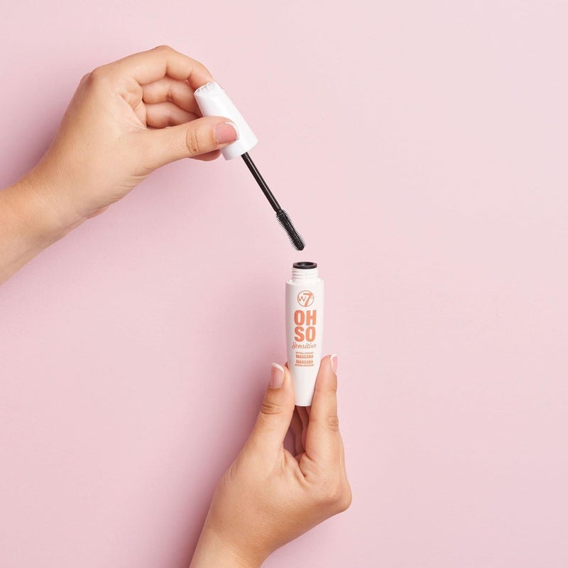 W7 Oh So Sensitive Hypoallergenic Mascara - Black Mascara For Sensitive Eyes With Vitamin E - Vegan - 2 Pack - Image 5