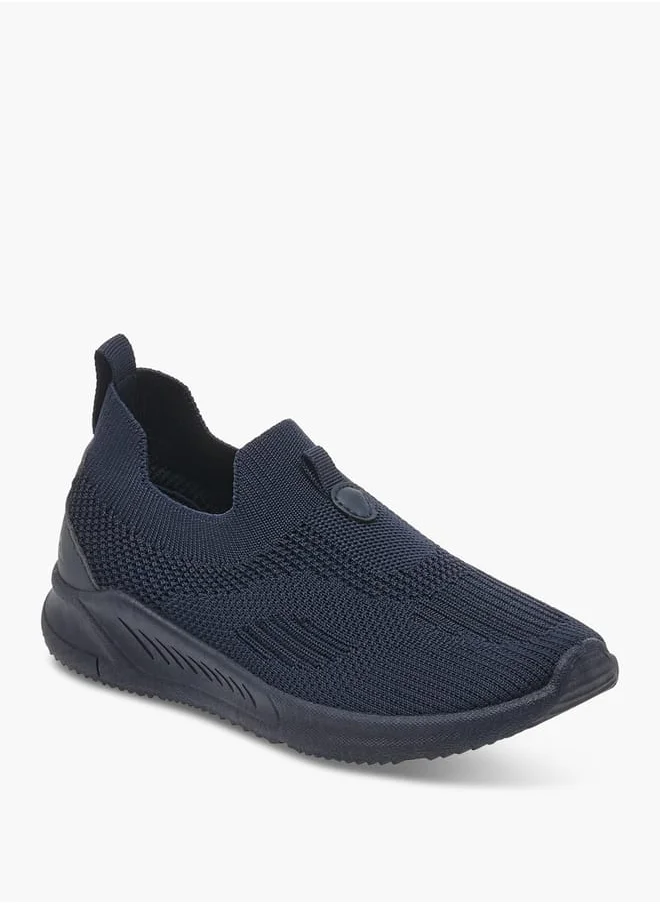 شو اكسبرس Boys by Shoexpress Pull Tab Detail Slip-On Sports Shoes