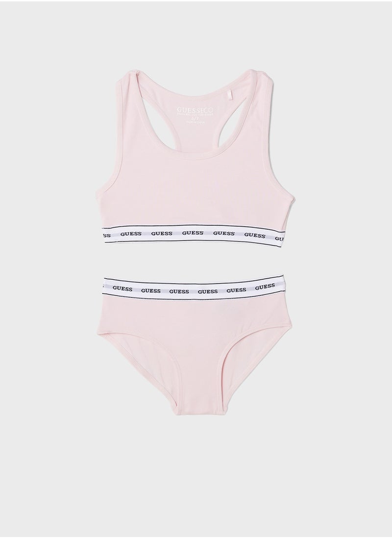 GUESS Kids Top & Brief Set  - Image 1