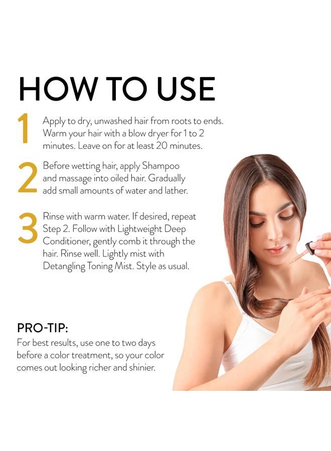 PHILIP B Rejuvenating Oil 16 oz. (480 ml) | Long-Term Hair Repair, Youthful Bounce, Strength and Shine - Image 5