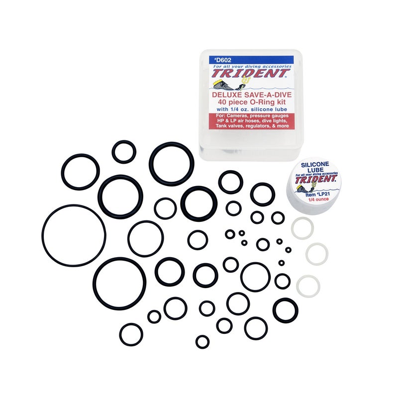 Trident Deluxe Save-A-Dive 40-Piece O-Ring Kit - Image 1