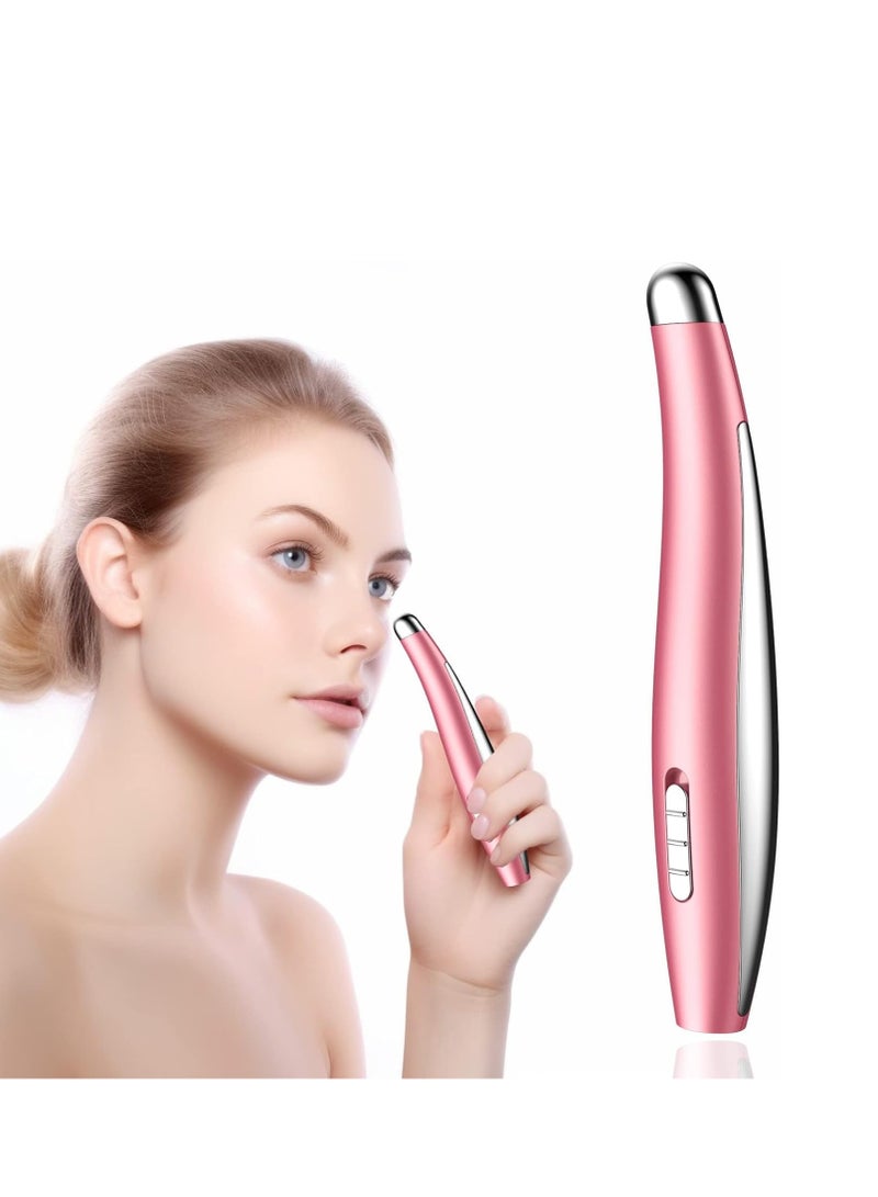 SYOSI Eye Massager Face Massager, Rechargeable Facial Device for Dark Circles, Skin Care Product Absorption  - Image 1