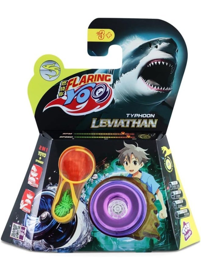 Flaring Yo Typhoon Leviathan – Smooth Spin, Long-Lasting Performance Yo-Yo - Image 2