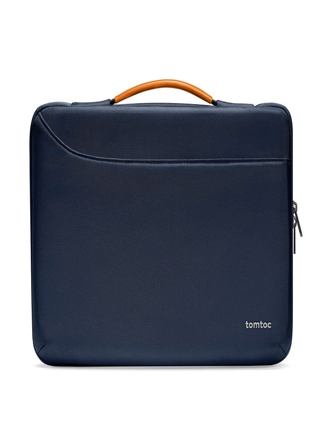 Tomtoc Defender-A22 Laptop Briefcase 16 Inch Universal Navy Blue - Image 2