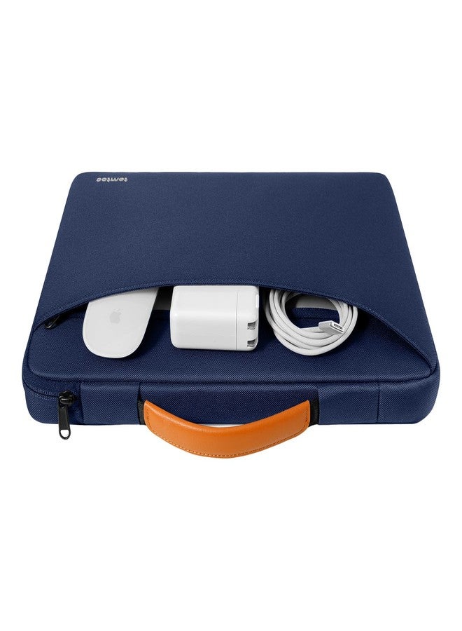Tomtoc Defender-A22 Laptop Briefcase 16 Inch Universal Navy Blue - Image 5