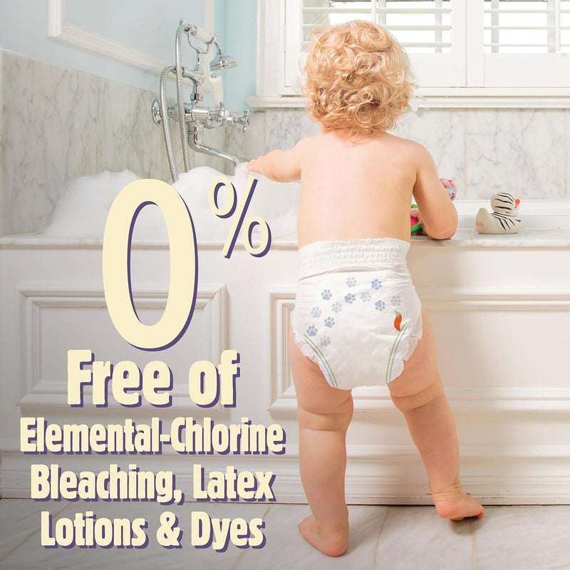 Cuties | Skin Smart, Absorbent & Hypoallergenic Diapers with Flexible & Secure Tabs | Bulk Case | Size 1 | 200 Count - Image 4