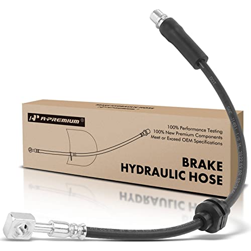 A-Premium APremium Front Brake Hydraulic Hose Compatible with Select Chevy Buick Cadillac and Saab Models Malibu 20132016 Malibu Limited 2016 Impala 20142018 LaCrosse 20102016 Allure Regal 95 - Image 1