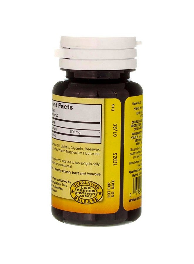 Nature's Blend Cranberry Concentrate 500 mg Soft Gels - 60 ct, Pack of 3 - Image 4