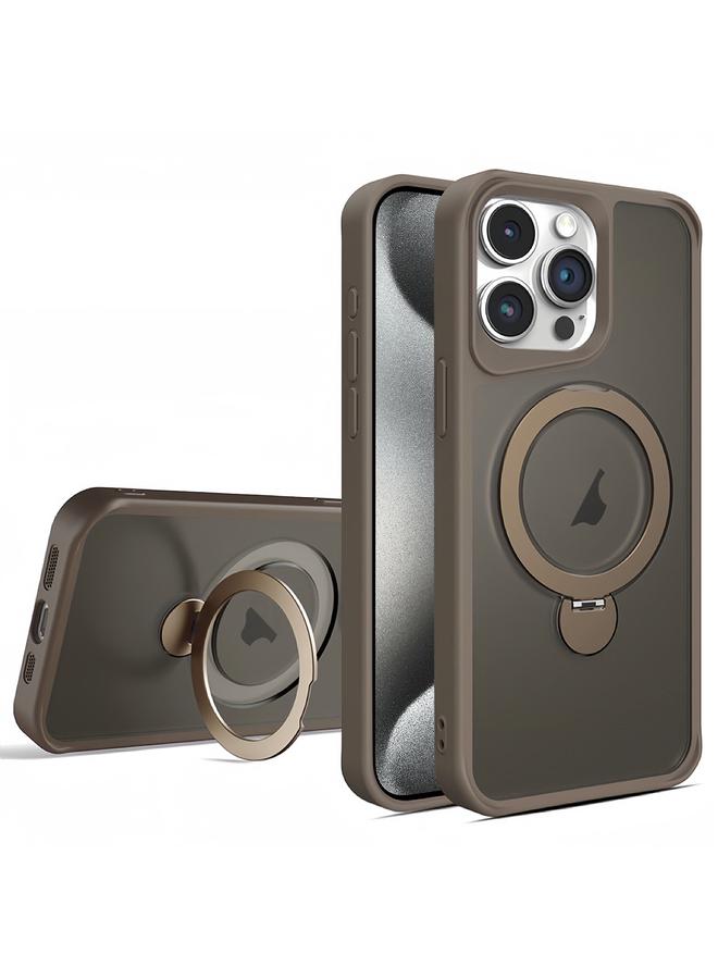 S-TOP Case For iPhone 15 Pro Invisible Fulcrum Holder MagSafe Phone Case - Image 1