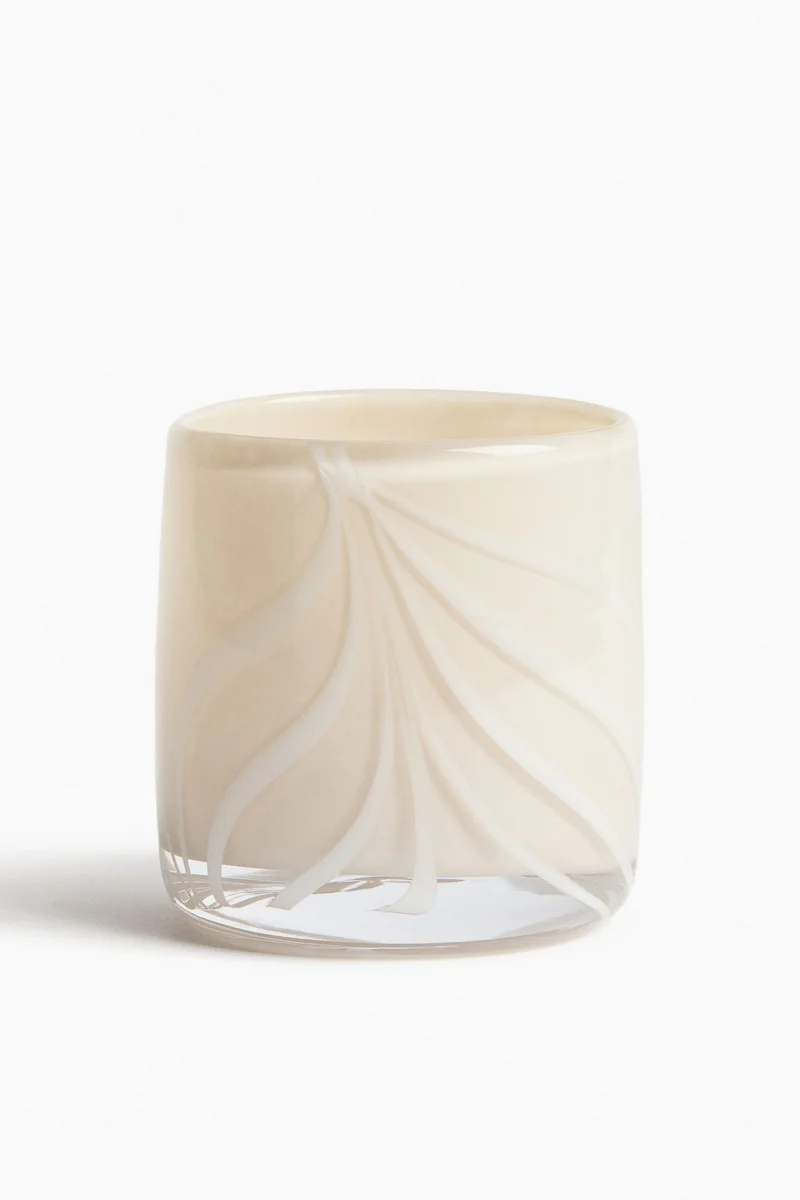 H&M Small glass lantern