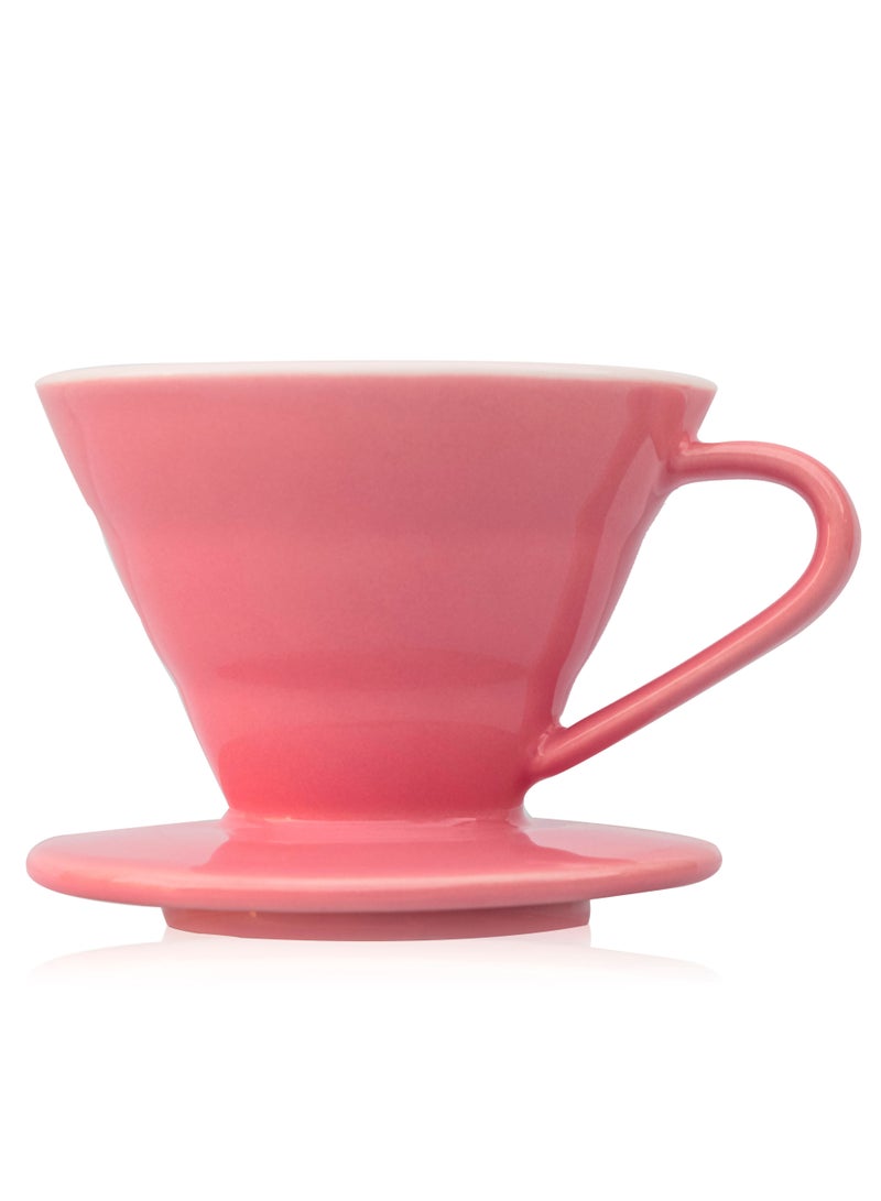 ميبرو قمع تقطير قهوة سيراميك مقاس 02 بطريقة v60 بالتقطير - Image 1