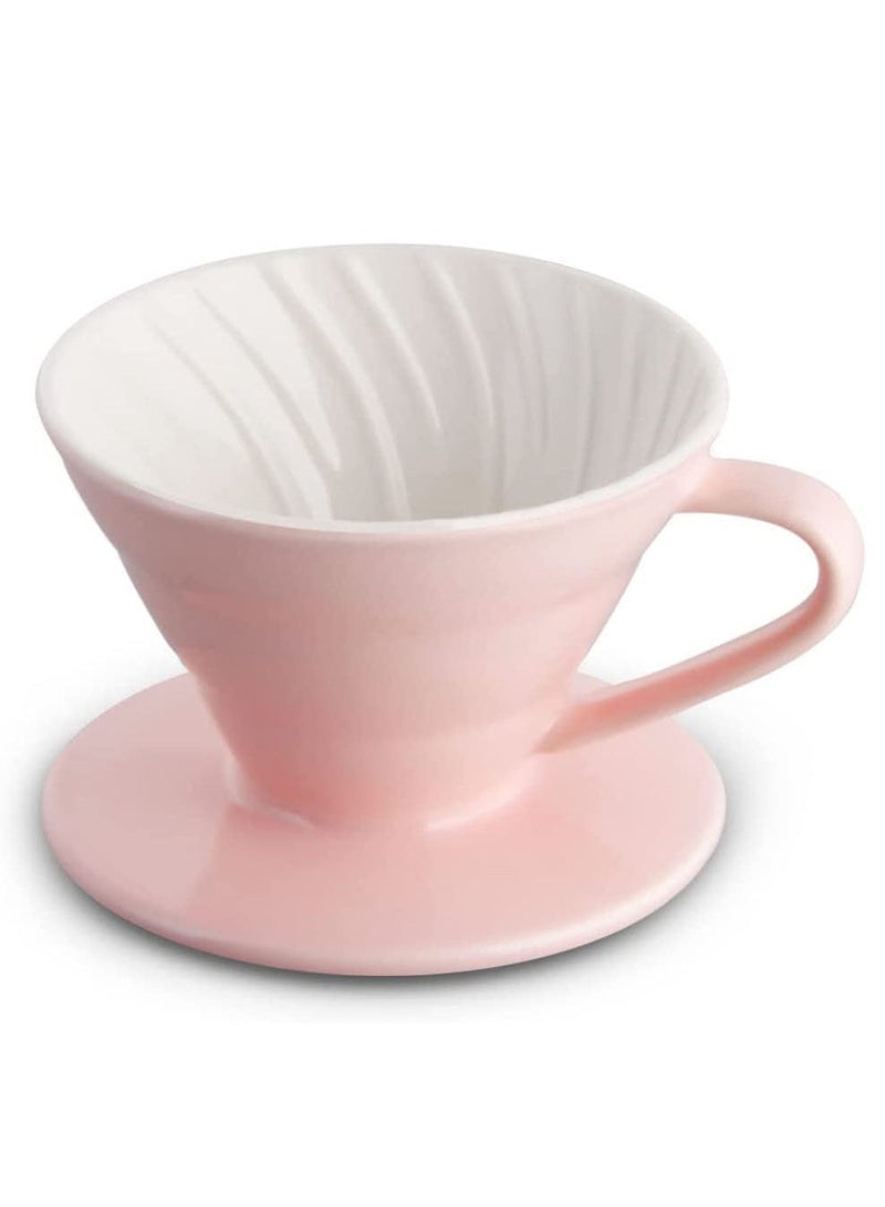 ميبرو قمع تقطير قهوة سيراميك مقاس 02 بطريقة v60 بالتقطير - Image 2