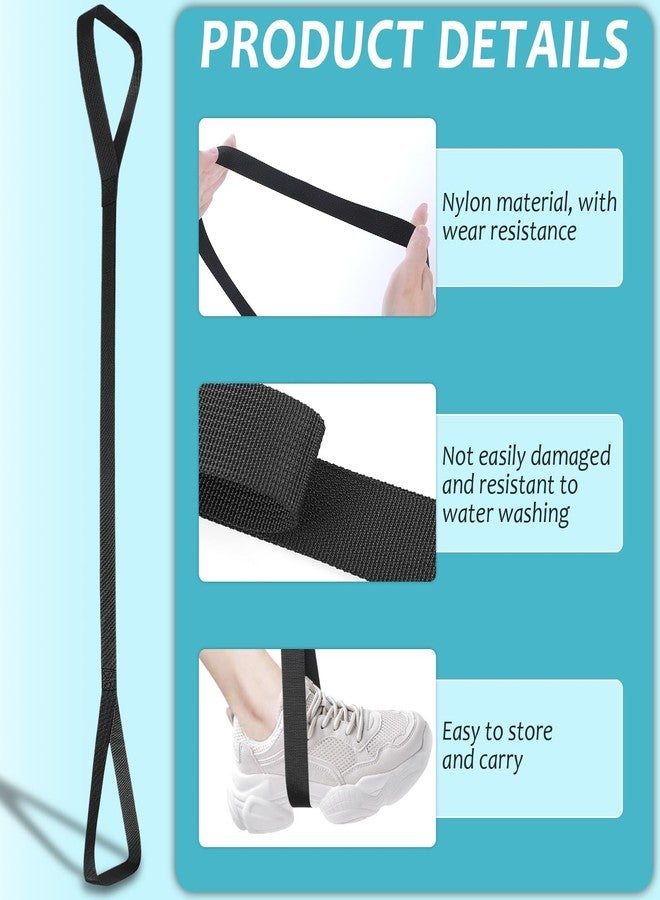 Ymapinc Leg Lifter, Extra Long Leg Lifters for Elderly Adjustable Leg Lifter Strap for After Hip Replacement Limited Mobility Foot Lifter Aid for Bed Car Wheelchair - Image 3