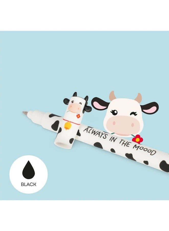 Legami Set of 7 Farmyard and Nutcracker Gel Pens, Pens with Erasable Thermosensitive Ink, Range of Ink Colours, Erase Without Using Up the Paper, 0.7mm Tip - Image 2