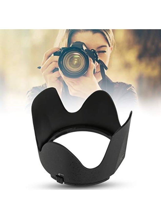 01 Camera Mount Lens Hood, HB-48 Lens Hood avoid ambient interference light entering the lens, Reduces Lens Flare and Glare Camera Lens Hood, for Nikon AF-S 70-200mm f2.8 GVR II lens  - Image 2