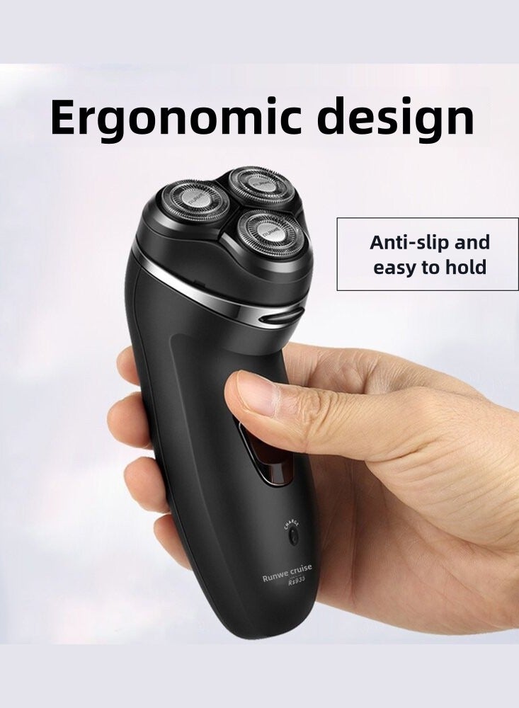 ماكينة حلاقة موبايل ماكينة حلاقة لاسلكية أسود - Image 2