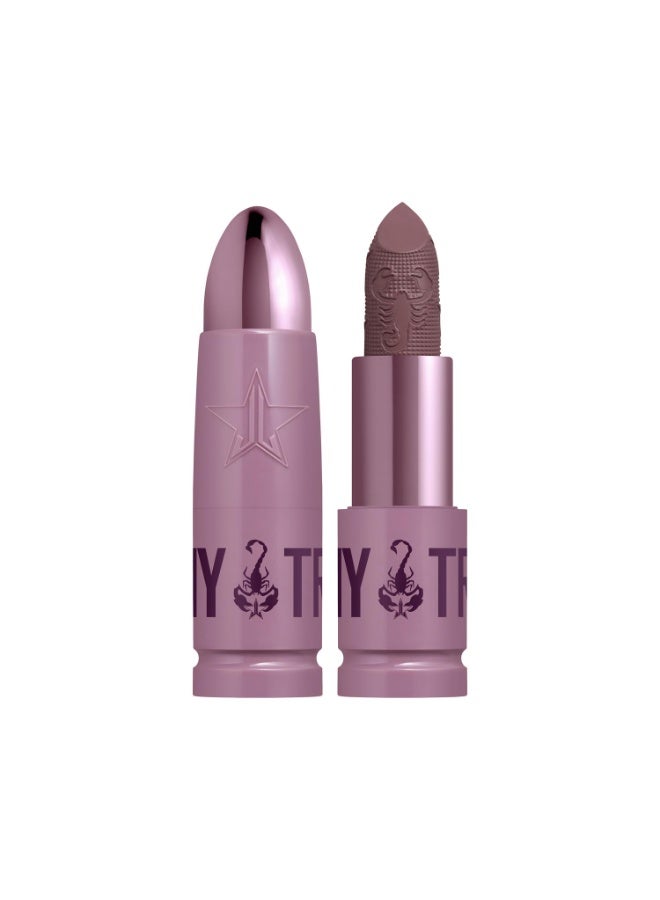 Jeffree Star Cosmetics Shiny Trap Lipstick 3 g- Scorpio | Deeply Pigmented, Shine Lipstick with a Silky-Smooth, Long-Lasting Formula for a Statement Look - Image 1