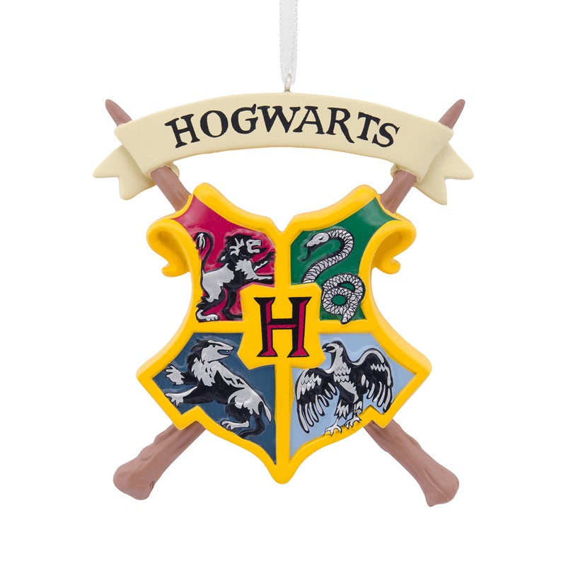 هولمارك Hallmark Harry Potter Hogwarts Crest Christmas Ornament Multicolor (0002HCM9465) - Image 1