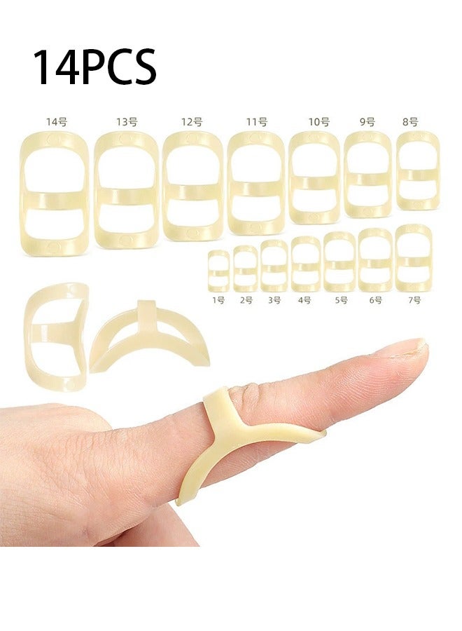 Unewshi 14PCS Finger Splint Support Set for Knuckle Protection  - Image 1