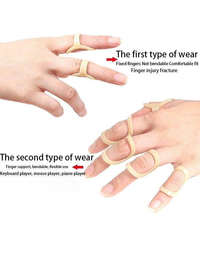 Unewshi 14PCS Finger Splint Support Set for Knuckle Protection  - Image 4